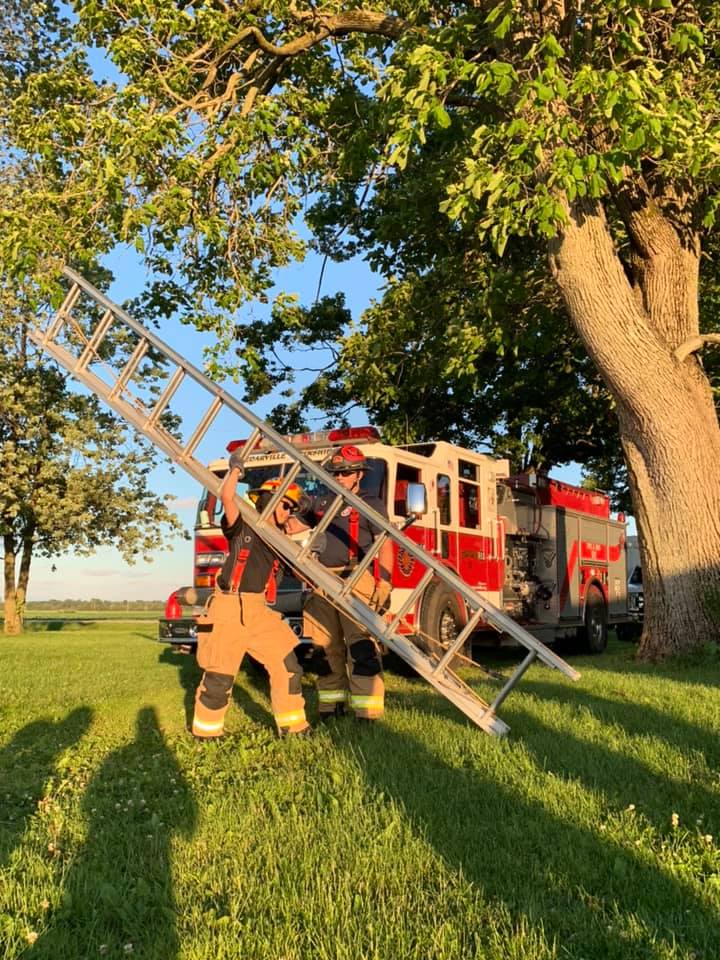 Training Cedarville Township Volunteer Fire Department