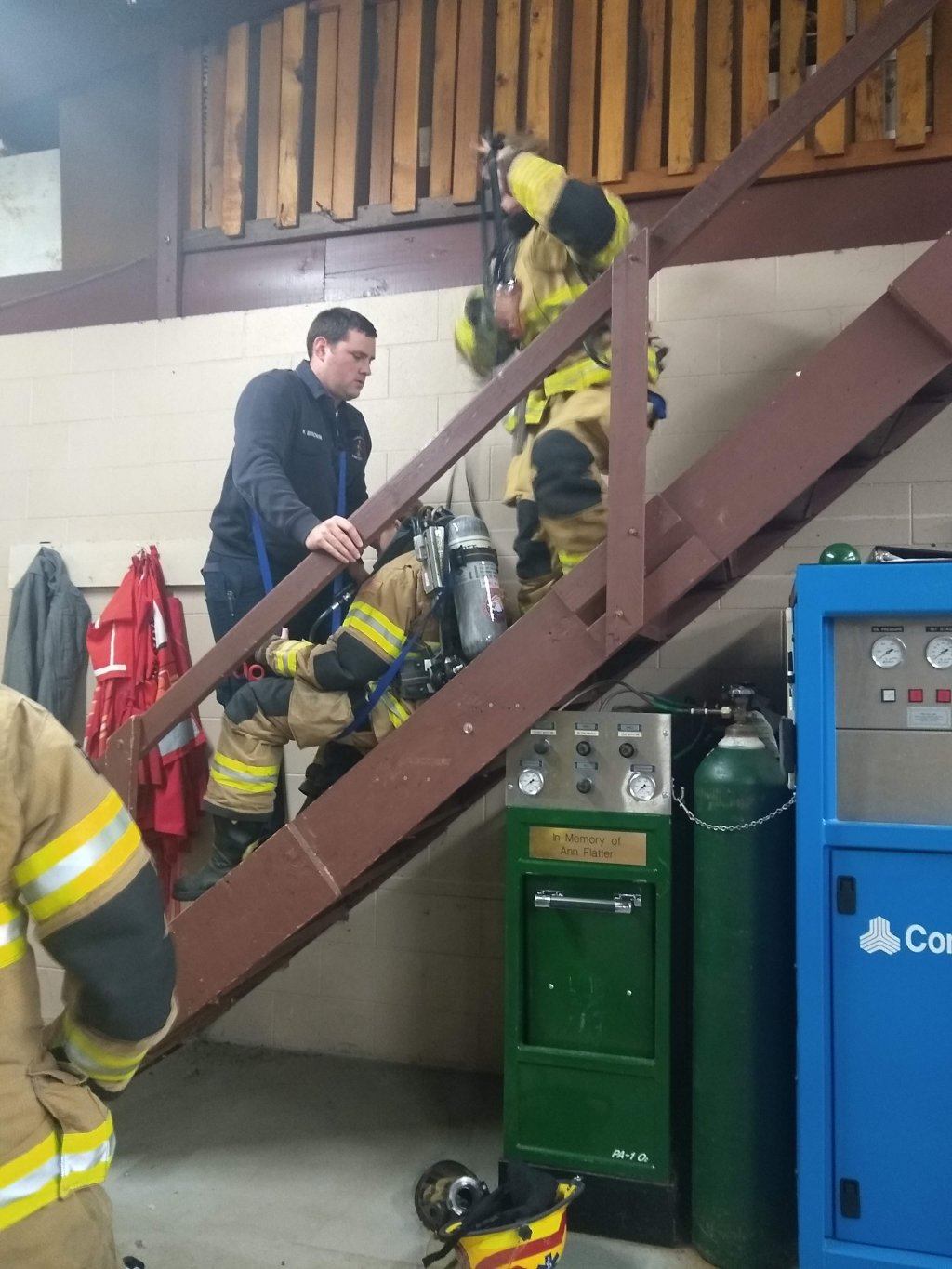 Training Cedarville Township Volunteer Fire Department