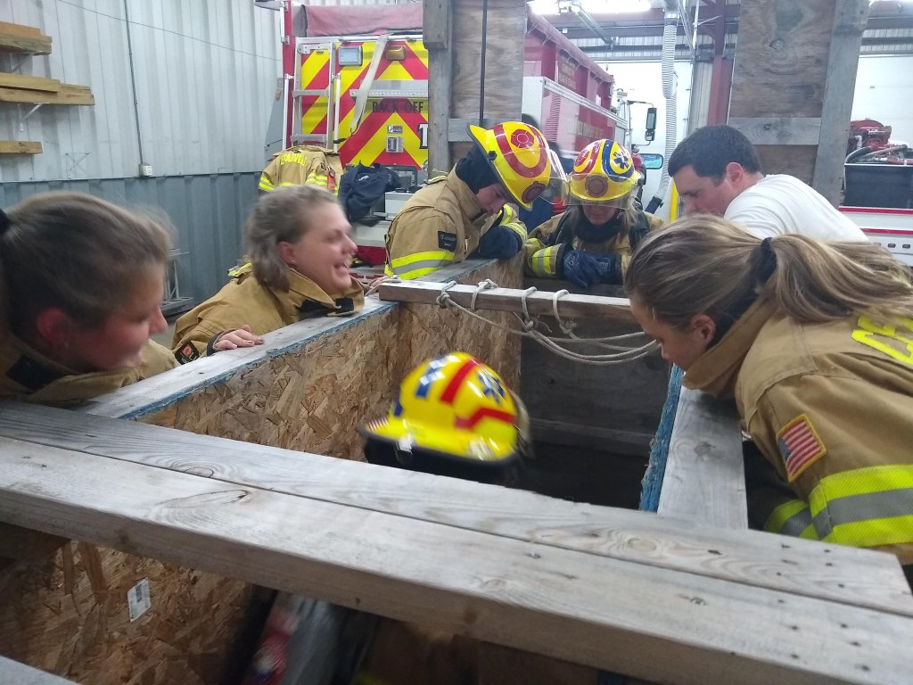 Training Cedarville Township Volunteer Fire Department