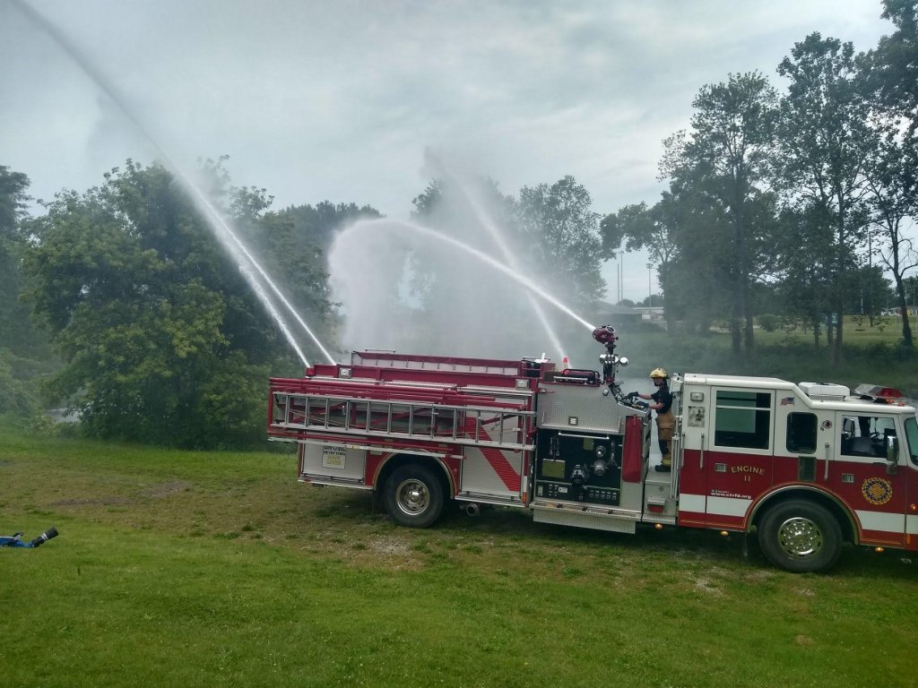 Training Cedarville Township Volunteer Fire Department