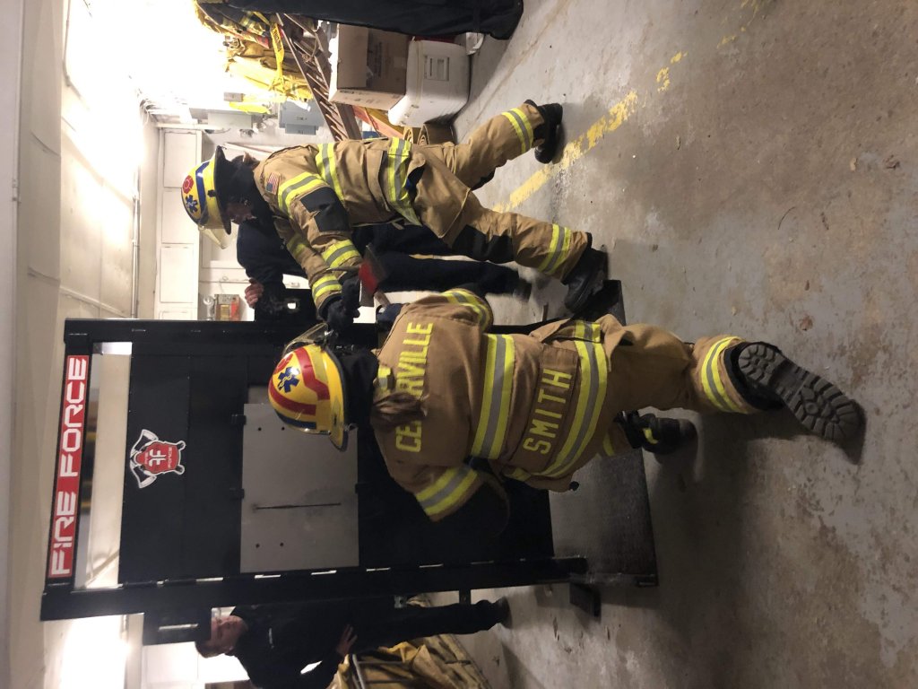 Training Cedarville Township Volunteer Fire Department
